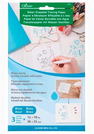 Clover Water erasable Tracing Paper
